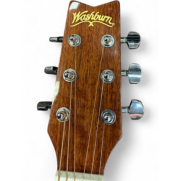 Used Washburn D10S Natural Acoustic Guitar