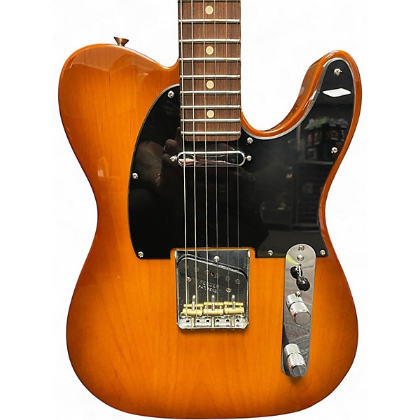 Used Fender American Performer Telecaster Honey Burst Solid Body Electric Guitar