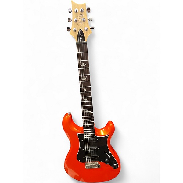 Used PRS SE NF3 Metallic Orange Solid Body Electric Guitar