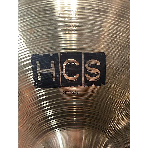 Used MEINL 20in HCS Ride Cymbal
