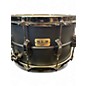 Used TAMA 14in BIG BLACK SNARE Black Drum