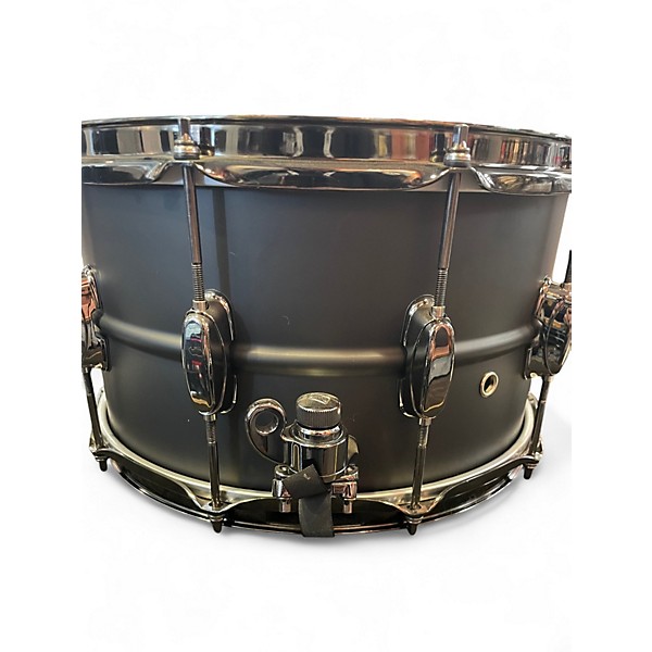 Used TAMA 14in BIG BLACK SNARE Black Drum