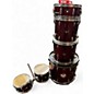 Used TAMA 6 Piece Imperialstar Red Drum Kit thumbnail
