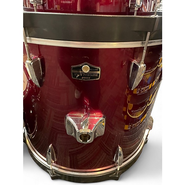 Used TAMA 6 Piece Imperialstar Red Drum Kit