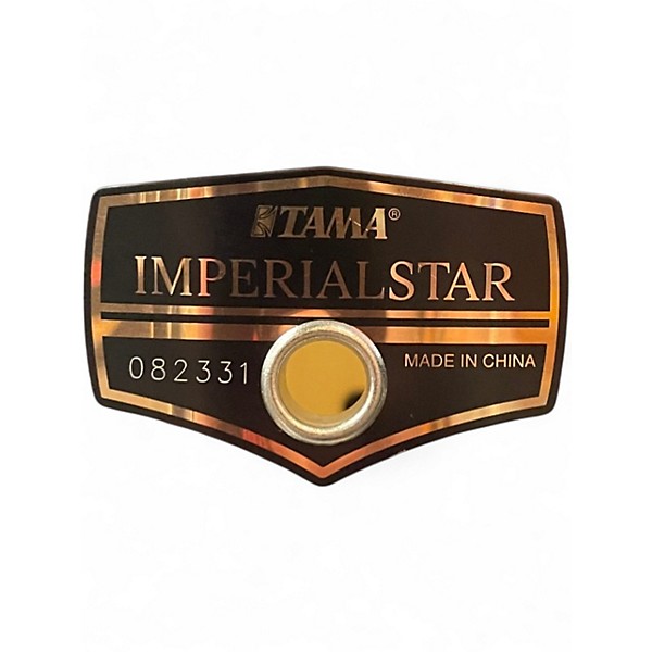 Used TAMA 6 Piece Imperialstar Red Drum Kit