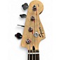 Used Squier Affinity Precision Bass Black Electric Bass Guitar