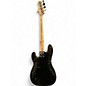 Used Squier Affinity Precision Bass Black Electric Bass Guitar