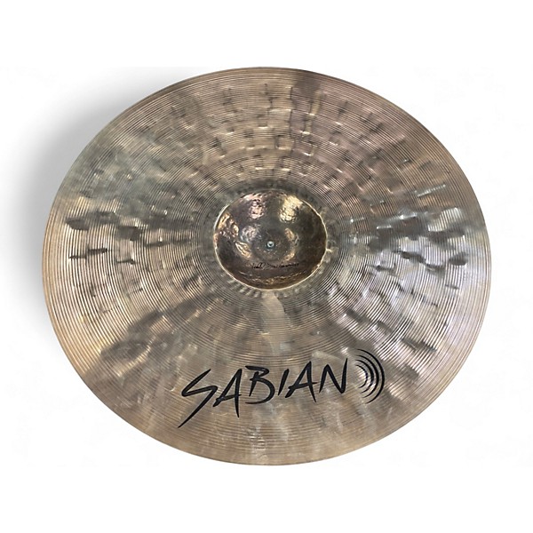 Used SABIAN 20in HHX REDLIGHT CRASH Cymbal