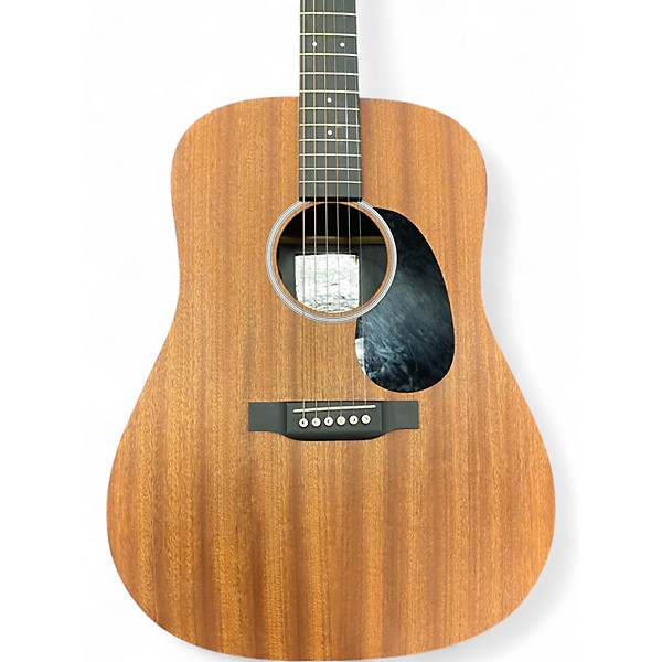 Used Martin DX2AE MACASSAR Natural Acoustic Electric Guitar