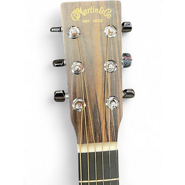 Used Martin DX2AE MACASSAR Natural Acoustic Electric Guitar