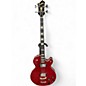 Vintage 1980s Hagstrom Standard Swede Trans Red Solid Body Electric Guitar thumbnail