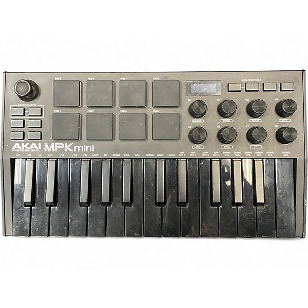 Used Akai Professional MPK Mini MIDI Controller