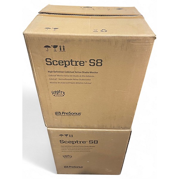 Used PreSonus SCEPTRE S8 PAIR Powered Monitor