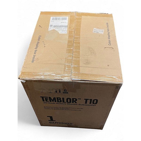 Used PreSonus TEMBLOR T10 Subwoofer