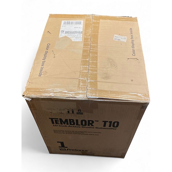 Used PreSonus TEMBLOR T10 Subwoofer