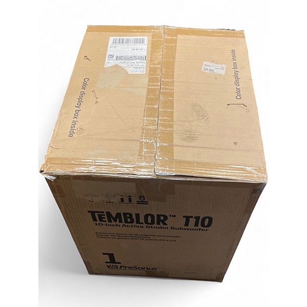 Used PreSonus TEMBLOR T10 Subwoofer