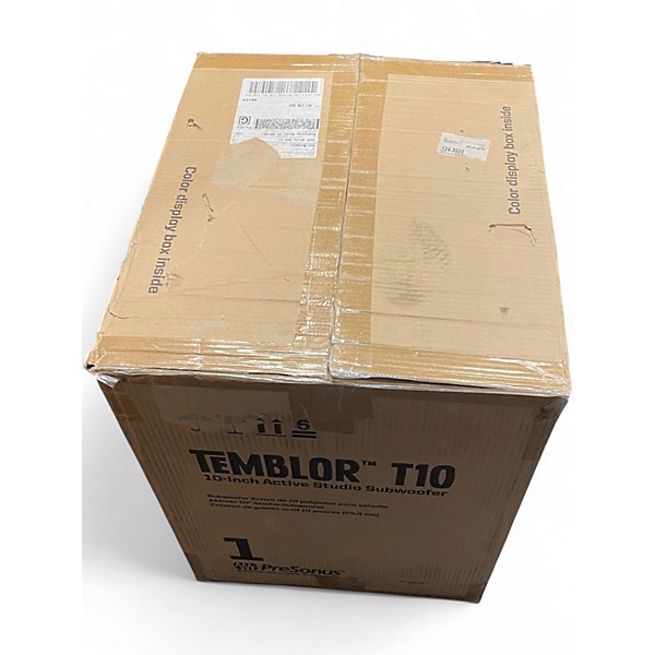 Used PreSonus TEMBLOR T10 Subwoofer