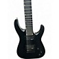 Used Jackson JS22-7 Dinky 7 String Black Solid Body Electric Guitar