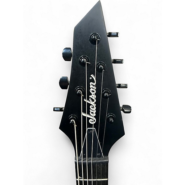 Used Jackson JS22-7 Dinky 7 String Black Solid Body Electric Guitar