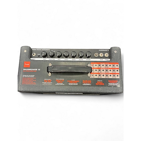 Used Fender Bassbreaker 15W Tube Guitar Amp Head