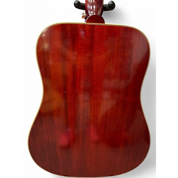 Used Epiphone INSPIRED BY GIBSON HUMMINGBIRD 1960 Heritage Cherry Acoustic Electric Guitar