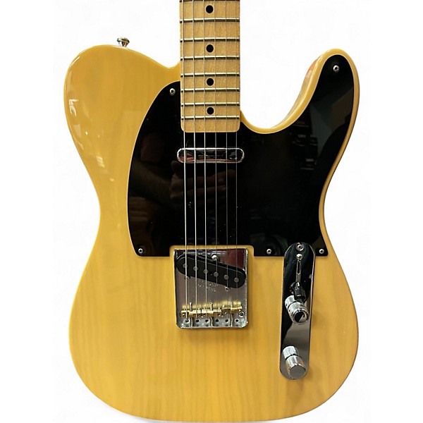 Used Fender Classic Player Baja Telecaster Blonde Solid Body Electric Guitar