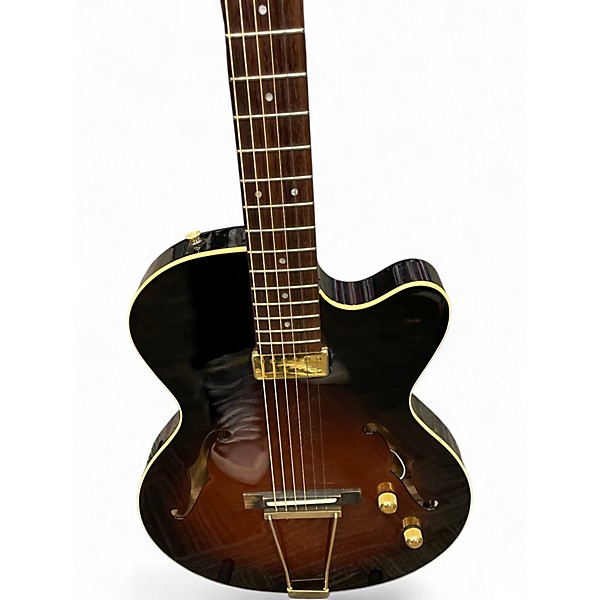 Used Yamaha AEX500 2 Color Sunburst Acoustic Electric Guitar