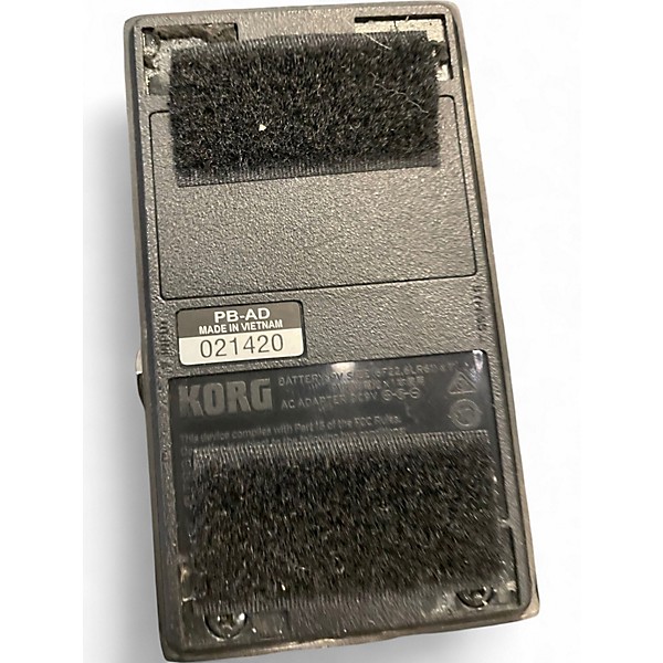 Used KORG PB01 Pitchblack Chromatic Tuner Pedal