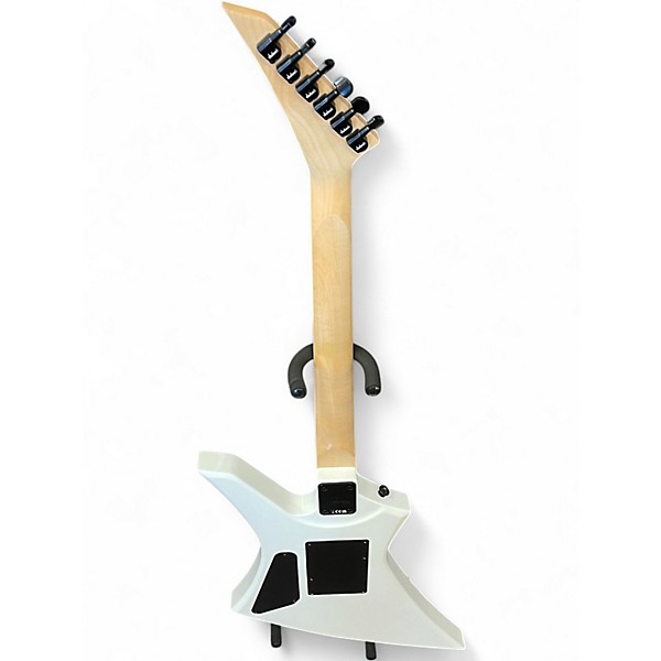 Used Jackson JS32T Kelly W/ MOLDED CASE White Solid Body Electric Guitar