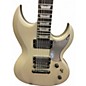Used Schecter Guitar Research SII Platinum Silver Solid Body Electric Guitar