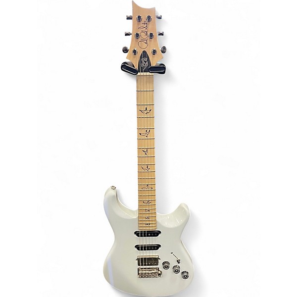 Used PRS FIORE White Solid Body Electric Guitar