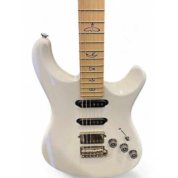 Used PRS FIORE White Solid Body Electric Guitar