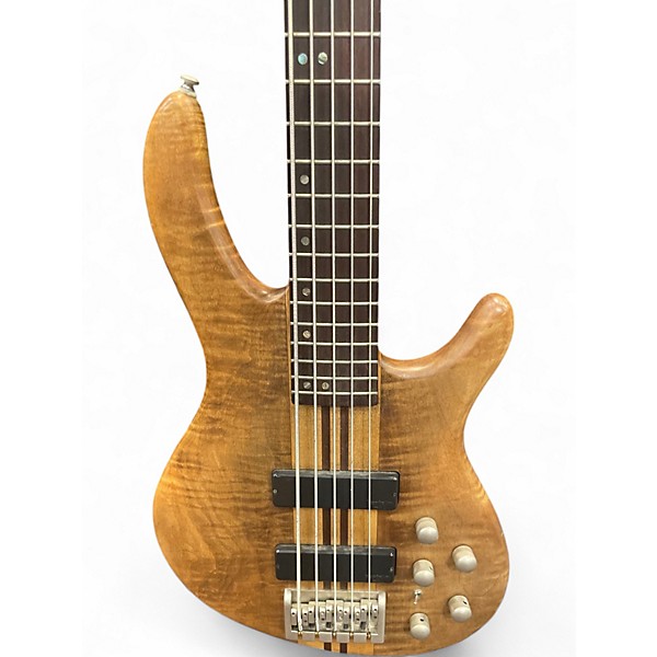 Used Cort A5 Natural Electric Bass Guitar