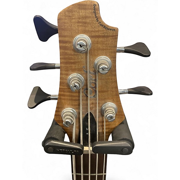 Used Cort A5 Natural Electric Bass Guitar