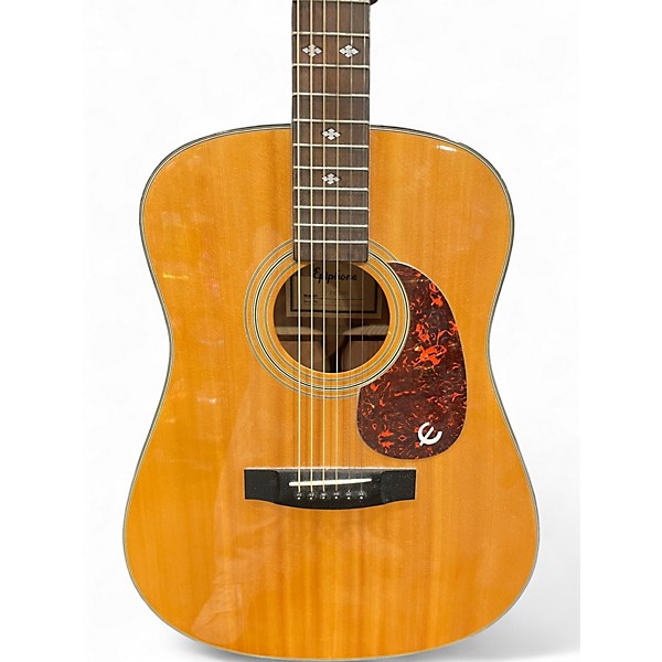 Used Epiphone PR350s Natural Acoustic Guitar