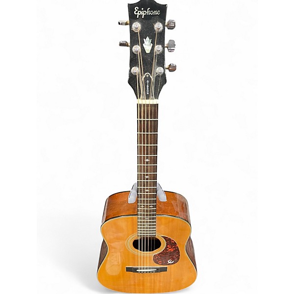 Used Epiphone PR350s Natural Acoustic Guitar