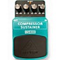 Used Behringer CS400 Compressor Sustainer Effect Pedal thumbnail