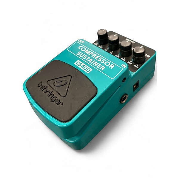 Used Behringer CS400 Compressor Sustainer Effect Pedal