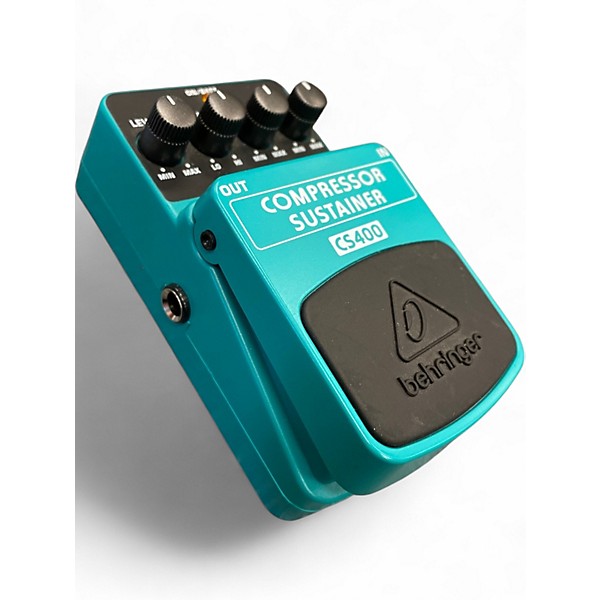 Used Behringer CS400 Compressor Sustainer Effect Pedal