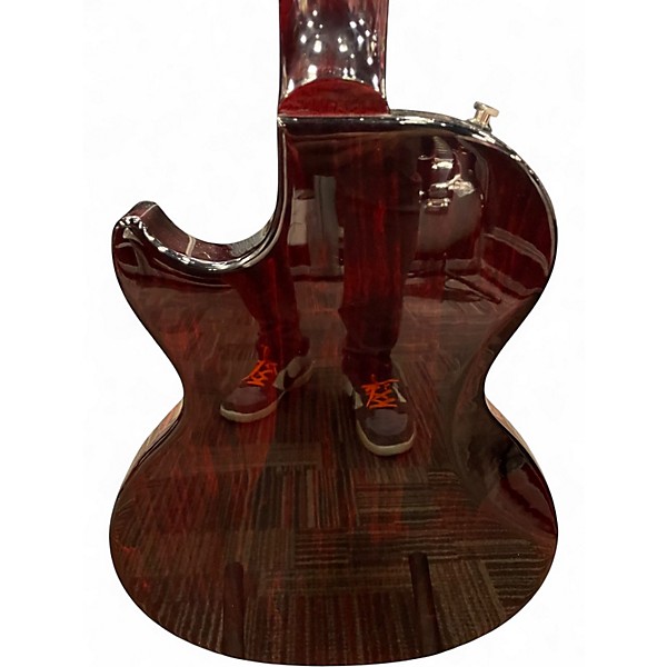 Used Gibson Les Paul Music City Speical 50th anniversary Burgundy Solid Body Electric Guitar