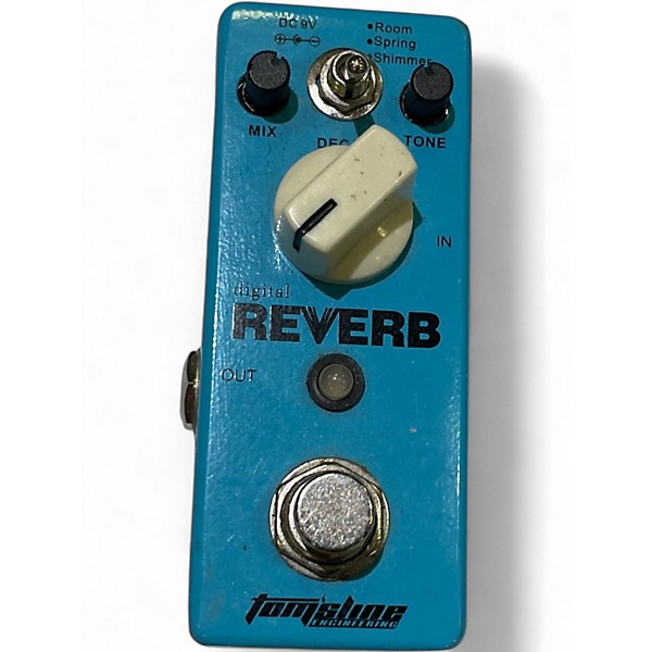 Used Tomsline Engineering Digital Reverb Effect Pedal