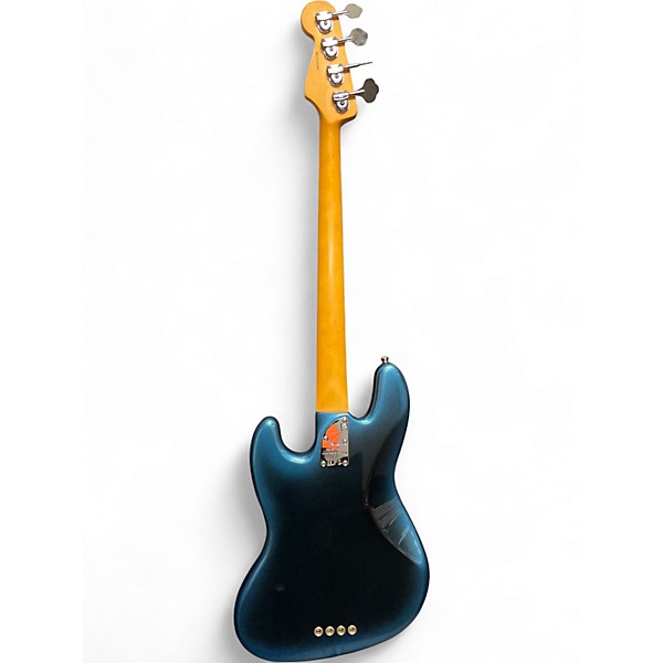 Used Fender American Professional II Jazz Bass Blue Electric Bass Guitar