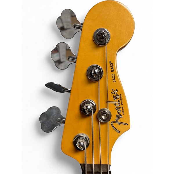 Used Fender American Professional II Jazz Bass Blue Electric Bass Guitar