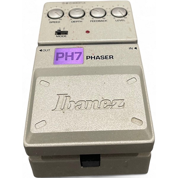 Used Ibanez PH7 Phaser Effect Pedal