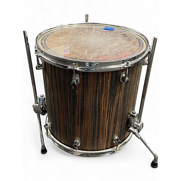 Used Ludwig 3 Piece Signet 105 Ebony Drum Kit