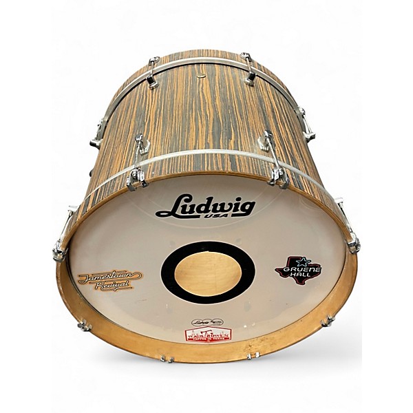 Used Ludwig 3 Piece Signet 105 Ebony Drum Kit