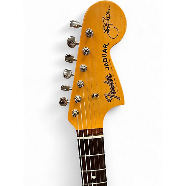 Used Fender Johnny Marr Signature Jaguar Copper Solid Body Electric Guitar