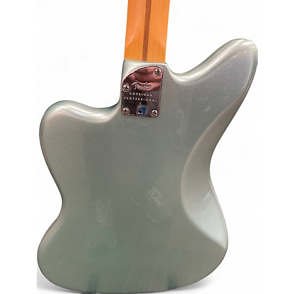 Used Fender Fender American Professional II Jazzmaster Surf Green Solid Body Electric Guitar