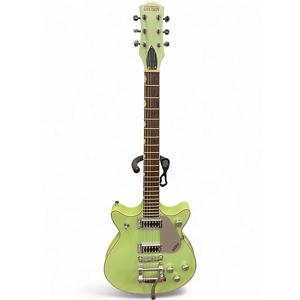 Used Gretsch Guitars g5232t Green Solid Body Electric Guitar