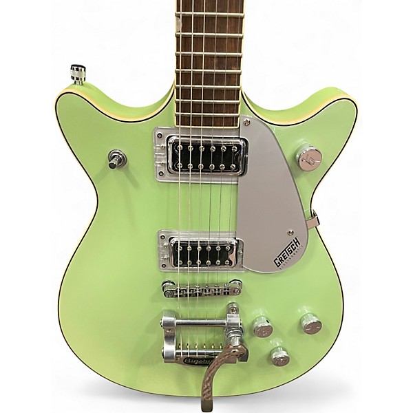 Used Gretsch Guitars g5232t Green Solid Body Electric Guitar